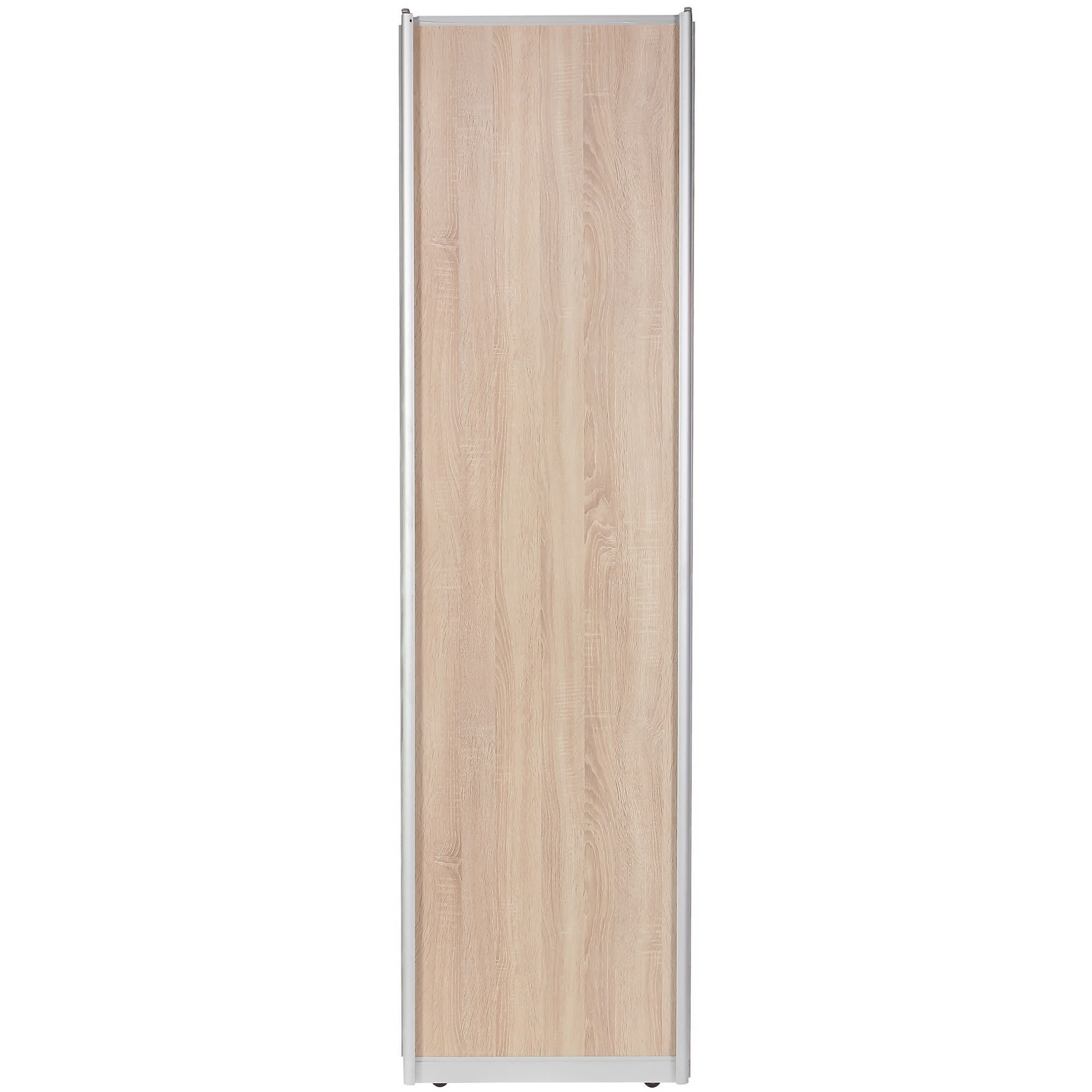 Дверь-купе SPACEO 2255×804 мм дуб сонома/серебро 18833561 STLM-0013072