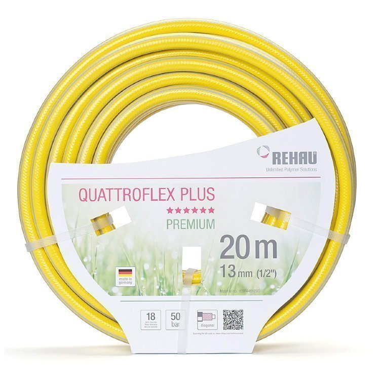 REHAU Шланг QUATTROFLEX PLUS 1/2" (12,2/2,5) бухта 50м 097476200 - Вид №1