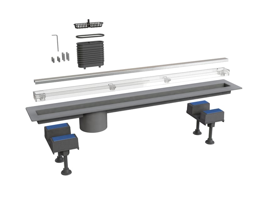 Слив для душа из нержавеющей стали Bonomini Canalissima ARCH-00097577