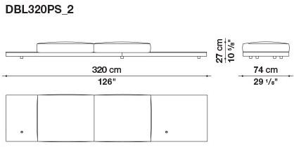 B&B Italia Кожаный диван Dock sun-id-1441060 - Вид №184