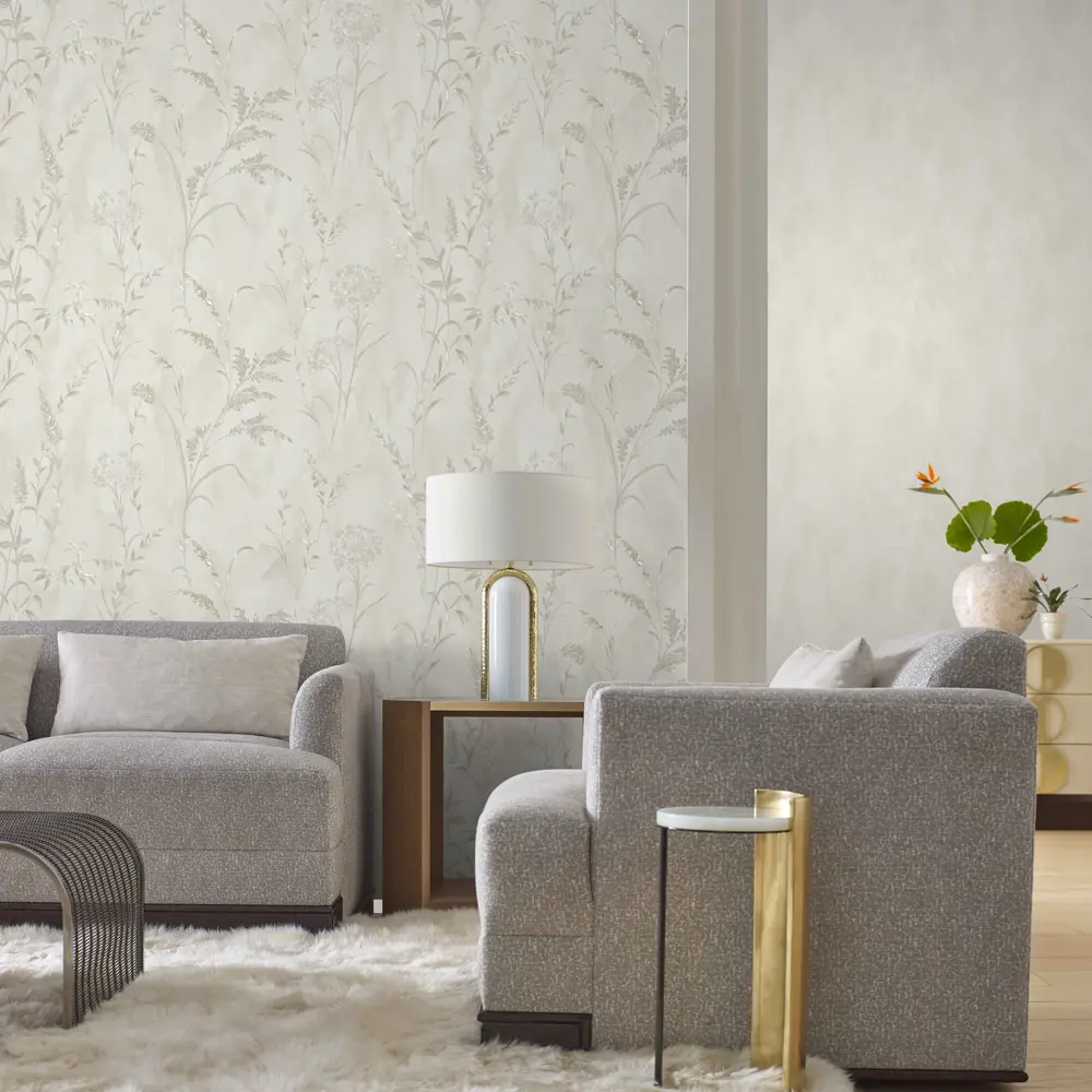 Обои флизелиновые Erismann Линда бежевые 1.06 м ЭР60905-03 STLM-2174037 - Вид №5