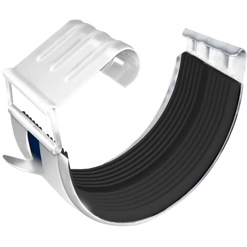 Соединитель желоба Grand Line 125 мм цвет сигнальный белый STLM-2113225