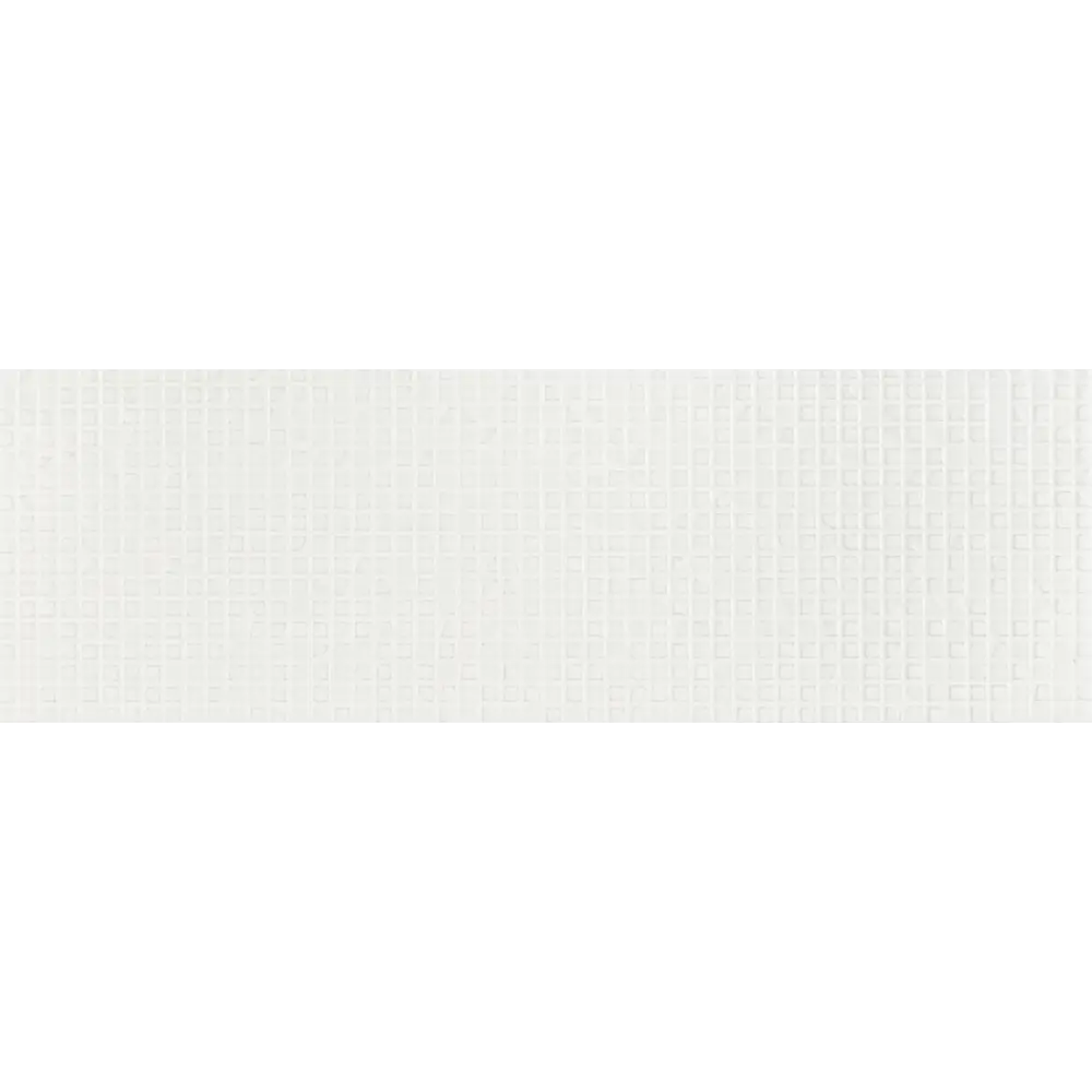 Плитка настенная Kerama Marazzi Сигма 20x60 см 1.2 м² матовая цвет белый квадратики STLM-2049672 - Вид №1