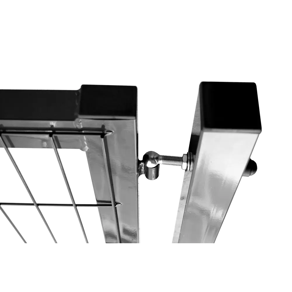 Калитка 3D Grand Line Medium 100x173 см правая универсальная RAL 7024 серый STLM-2038783 - Вид №2