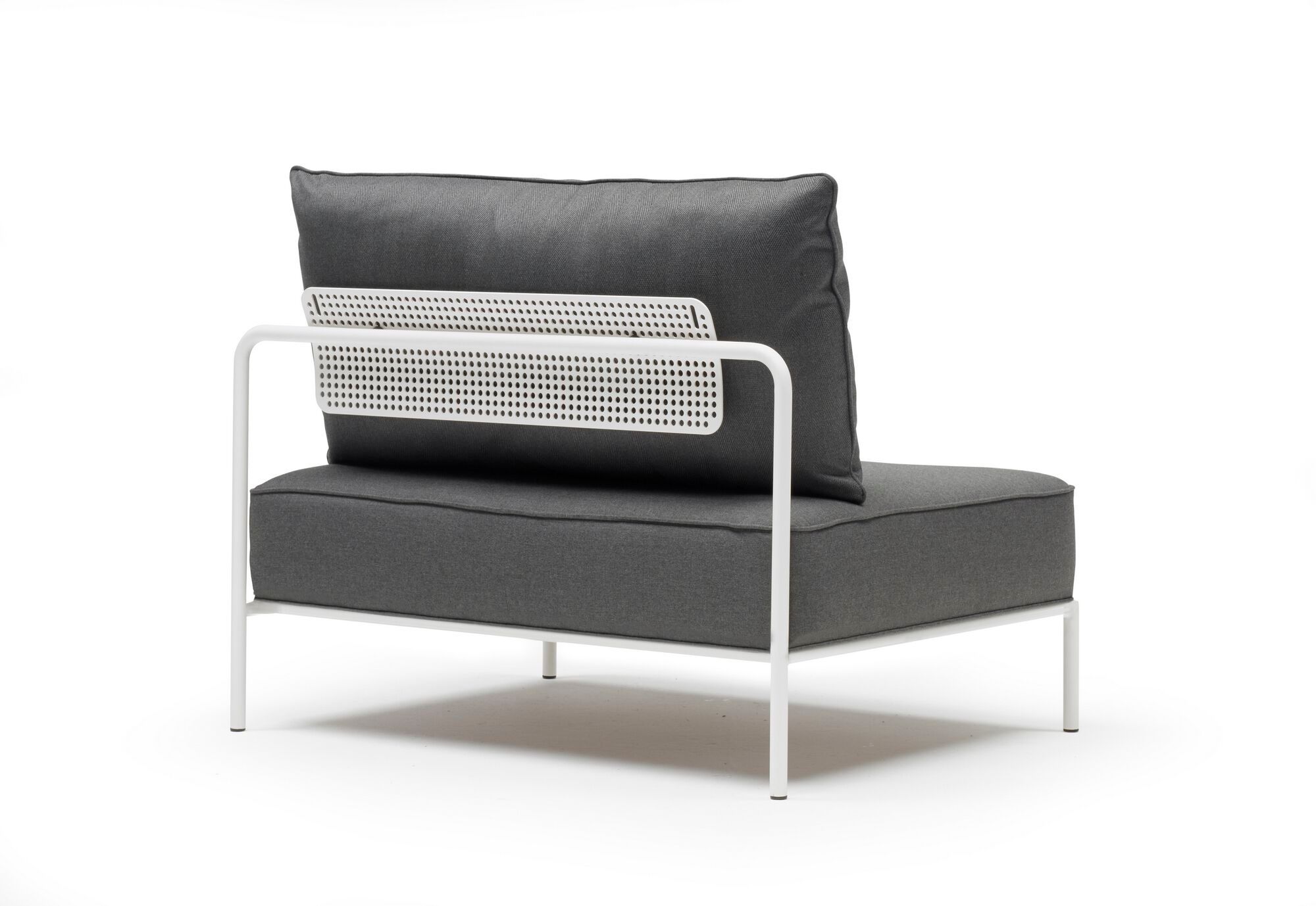 Модульное садовое кресло из стали и ткани S-CAB лоскут ARCH-00083976 - Вид №4