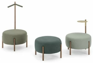 Bolzan Letti Пуф из круглой ткани с обивкой Flag