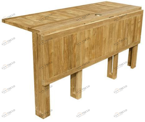 Il Giardino di Legno Складной прямоугольный деревянный садовый стол  433, 434 