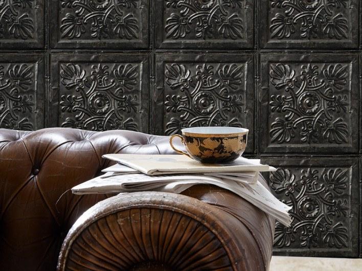 Koziel Моющиеся виниловые обои Tin tiles Ppv004d--x6  - Вид №2