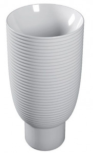 LO08542002 Напольная раковина стоящая круглая Disegno Ceramica Loom