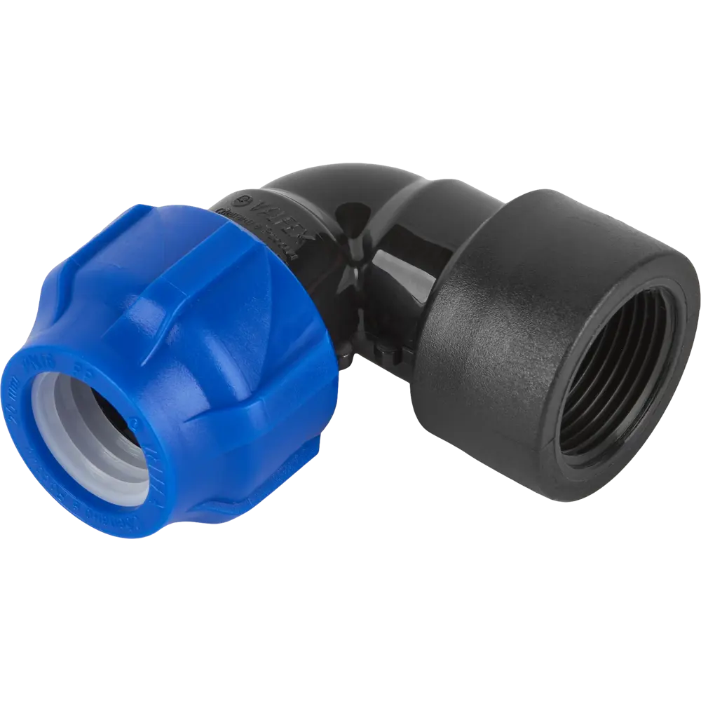 Отвод комбинированный 90° ПНД Valfex 3/4"x20 мм ВР STLM-2149987