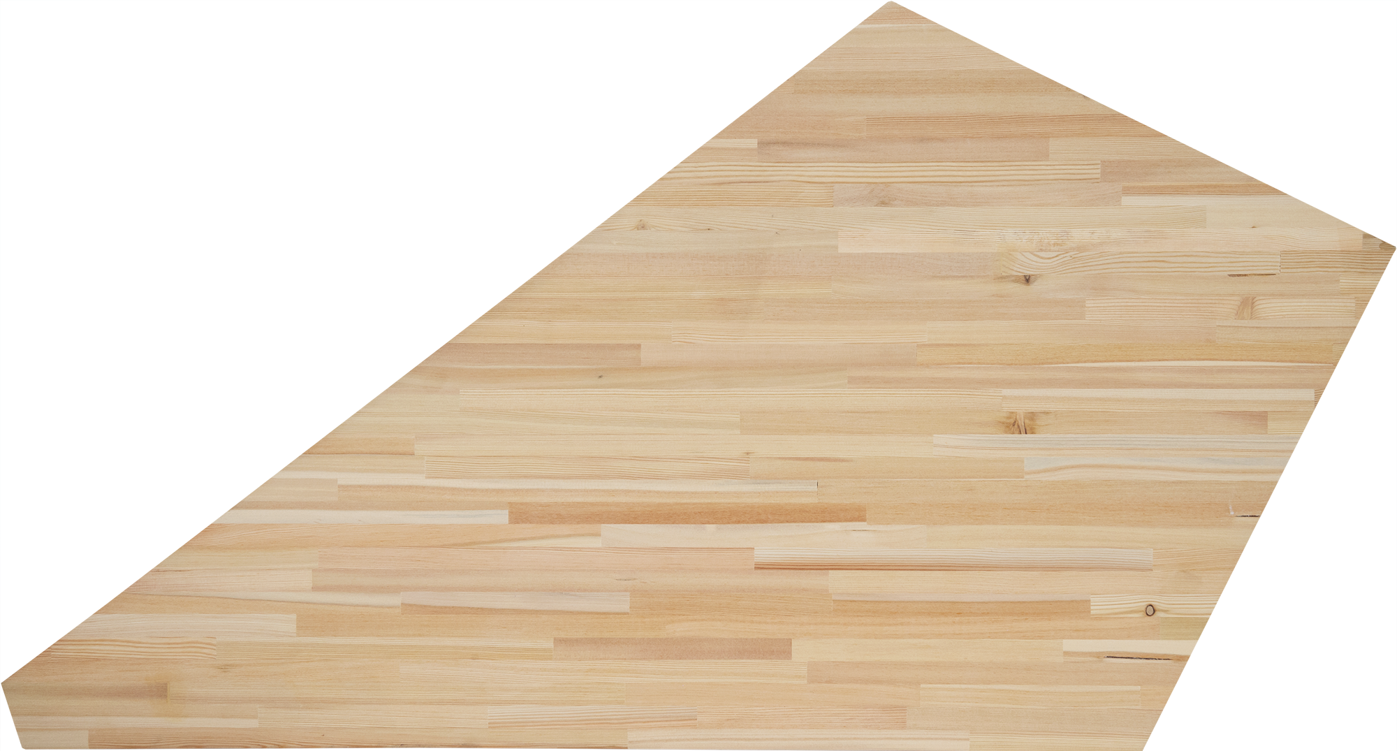 84372048 Ступень угловая сращенная лиственница сорт Экстра 40х500х1006 мм STLM-0048792 Santreyd  - Вид №2