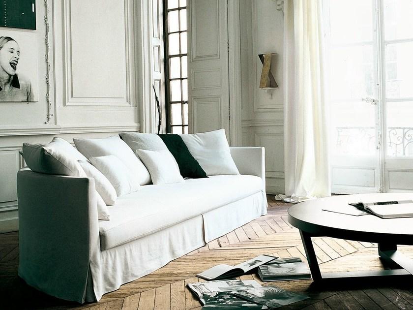 Maxalto Полукруглый диван с тканевой обивкой Crono sun-id-1413803 - Вид №1