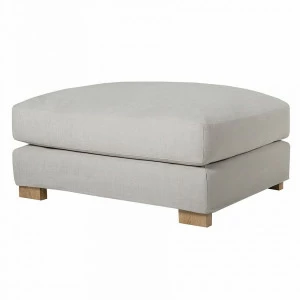 Пуфик прямоугольный 105х90 см Brandon серо-бежевый SITS BRANDON 191903 Серый