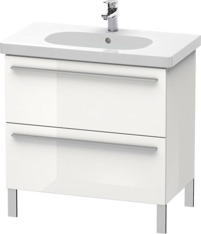XL651604343 X-Large Тумбочка напольная Базальт матовый, декор Duravit - Вид №2