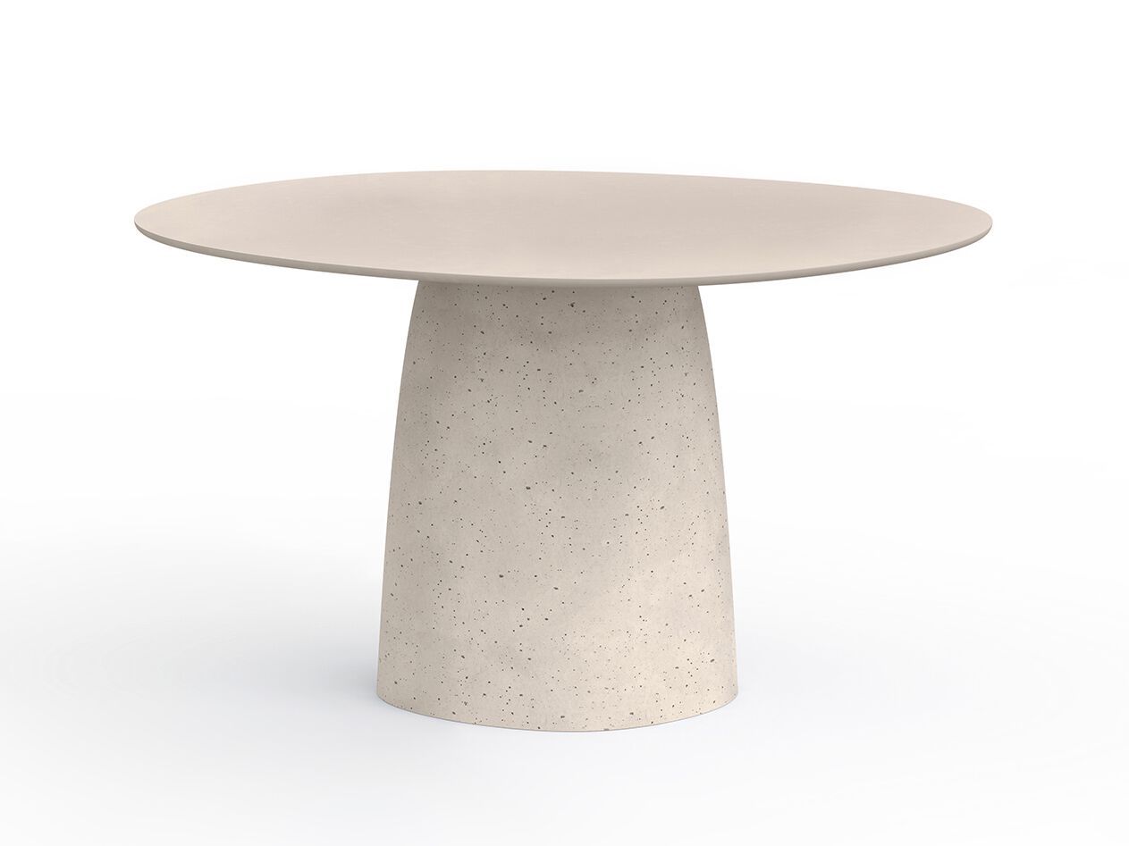 Бетонный круглый садовый стол Betoni ARCH-00141552