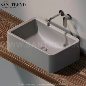 NL62H201019 Накладная раковина на столешницу  прямоугольная Ceramica Flaminia Nile