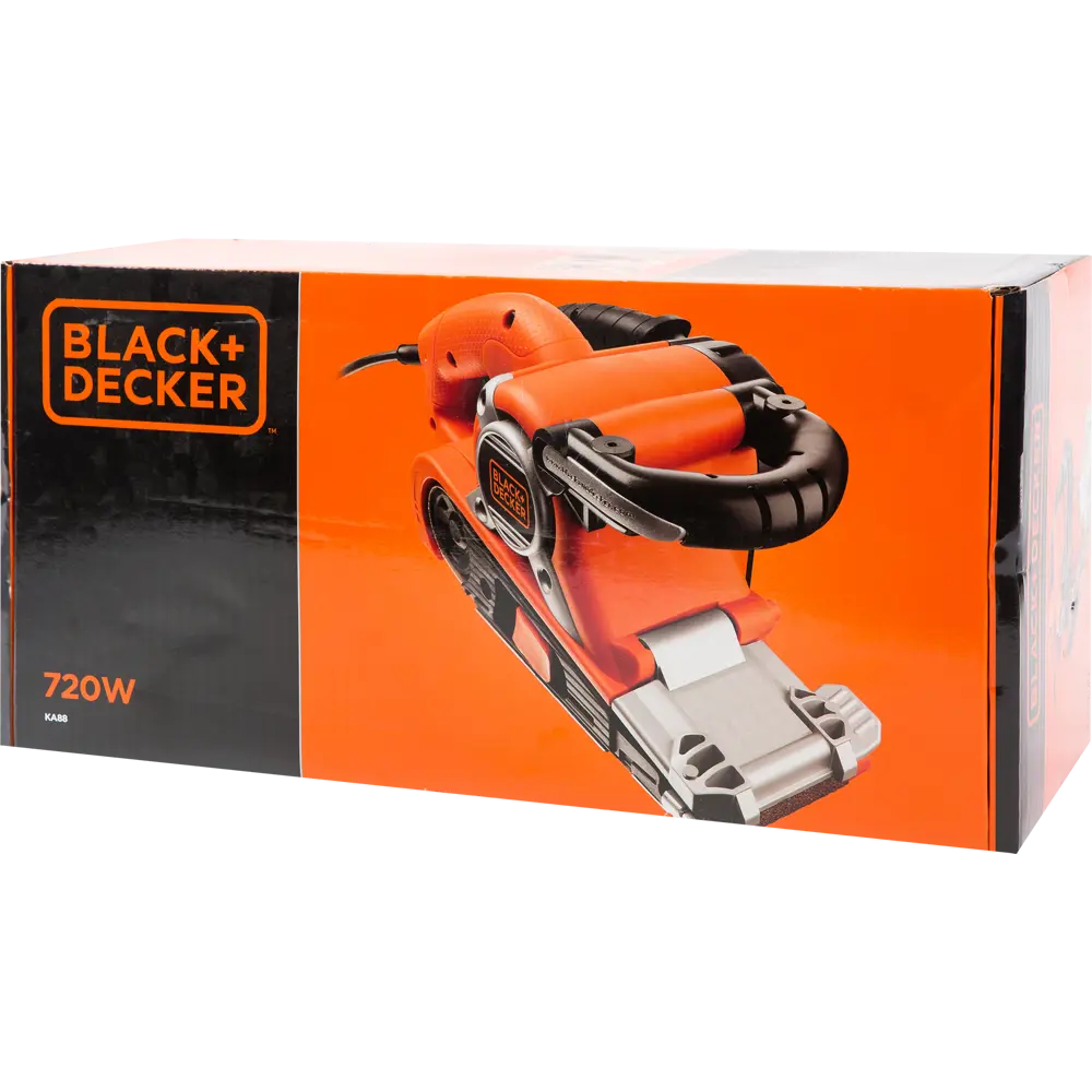 Ленточная шлифовальная машина сетевая Black&Decker KA88-QS, 720 Вт, 75x533 мм 13089524 STLM-2167081 BLACK + DECKER  - Вид №6