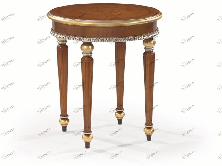 SCAPPINI & C Высокий круглый деревянный журнальный столик 35th anniversary 2731