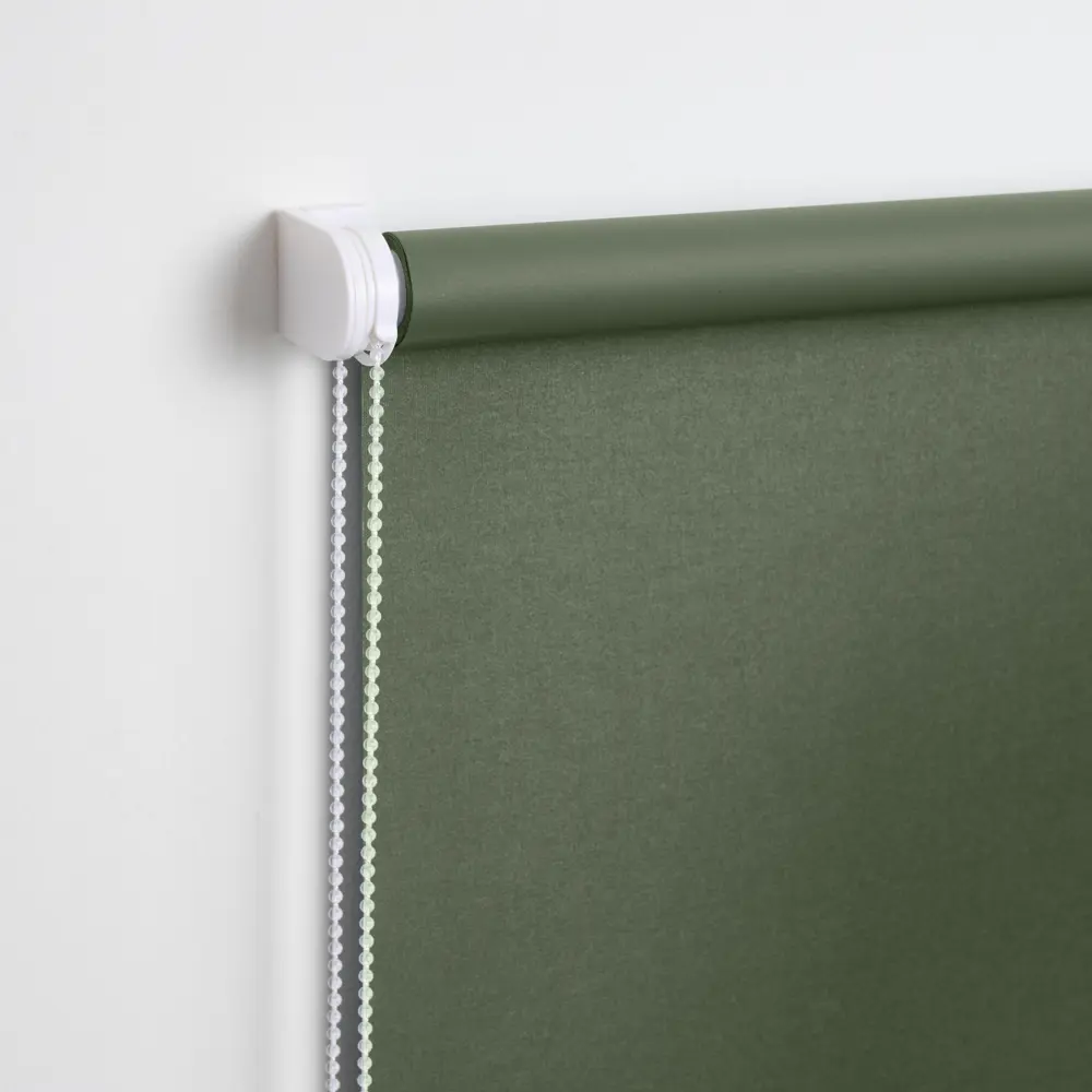 Штора рулонная блэкаут KREAFORTA Karelia 180x175 см зеленая STLM-2156147 - Вид №4