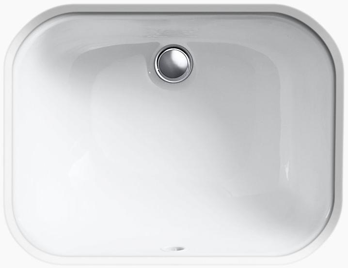 K-2890-8U-47 Накладная раковина под столешницу  прямоугольная Kohler  - Вид №3