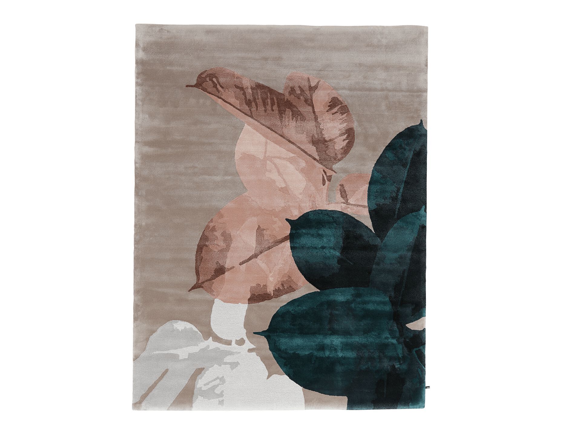 Изготовленный на заказ ковер с рисунком из тенселя miinu FLOURISH ARCH-00041682