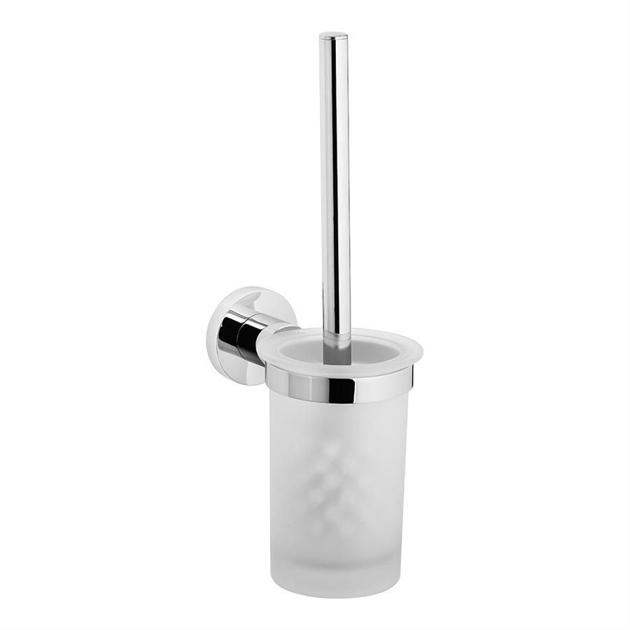 B006111 Bienbanyo КРУГЛЫЙ ДЕРЖАТЕЛЬ ДЛЯ ТУАЛЕТА - СТЕКЛО 