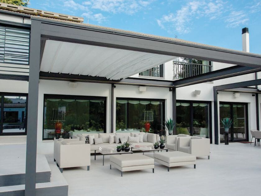 Самонесущая алюминиевая беседка Belle Pergole Exclusive ARCH-00013795