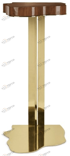 Malabar Высокий стол из ореха по контракту Marina sun-id-1380820