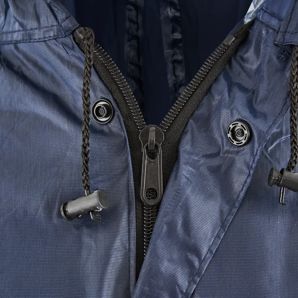 Плащ-дождевик с капюшоном нейлон размер 50-52 цвет синий Santreyd STLM-2193911 - Вид №2