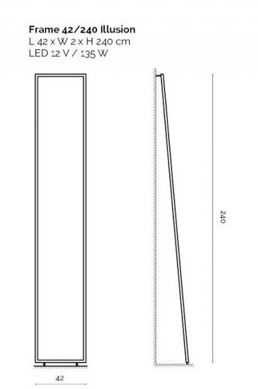 Inarchi Светодиодный торшер из алюминия Frame sun-id-1467773 - Вид №3