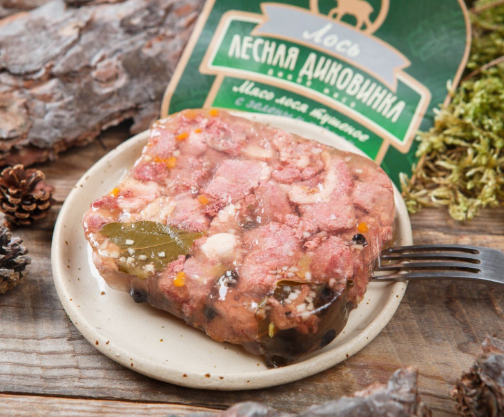 3341 Тушеное мясо лося с зеленым перцем (ламистер) Вкусляндия  - Вид №2