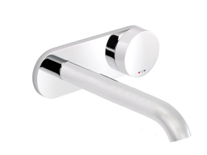 Смеситель для раковины с одним отверстием и пластиной