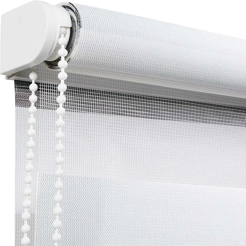 Штора рулонная день-ночь Лечче 80x160 см серо-молочная MIAMOZA STLM-2150709 - Вид №2