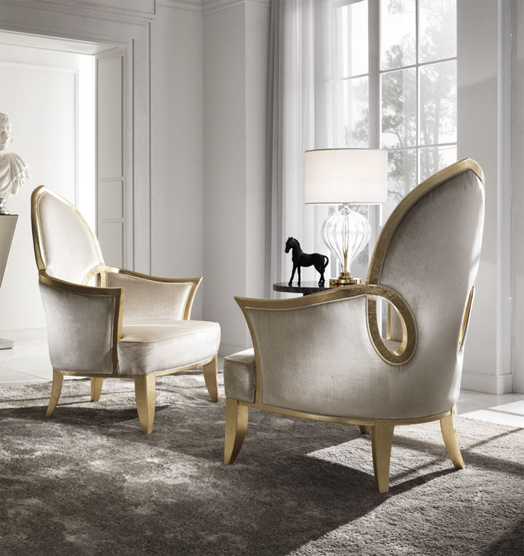 Кресло  DV HOME COLLECTION JASMINE poltrona 