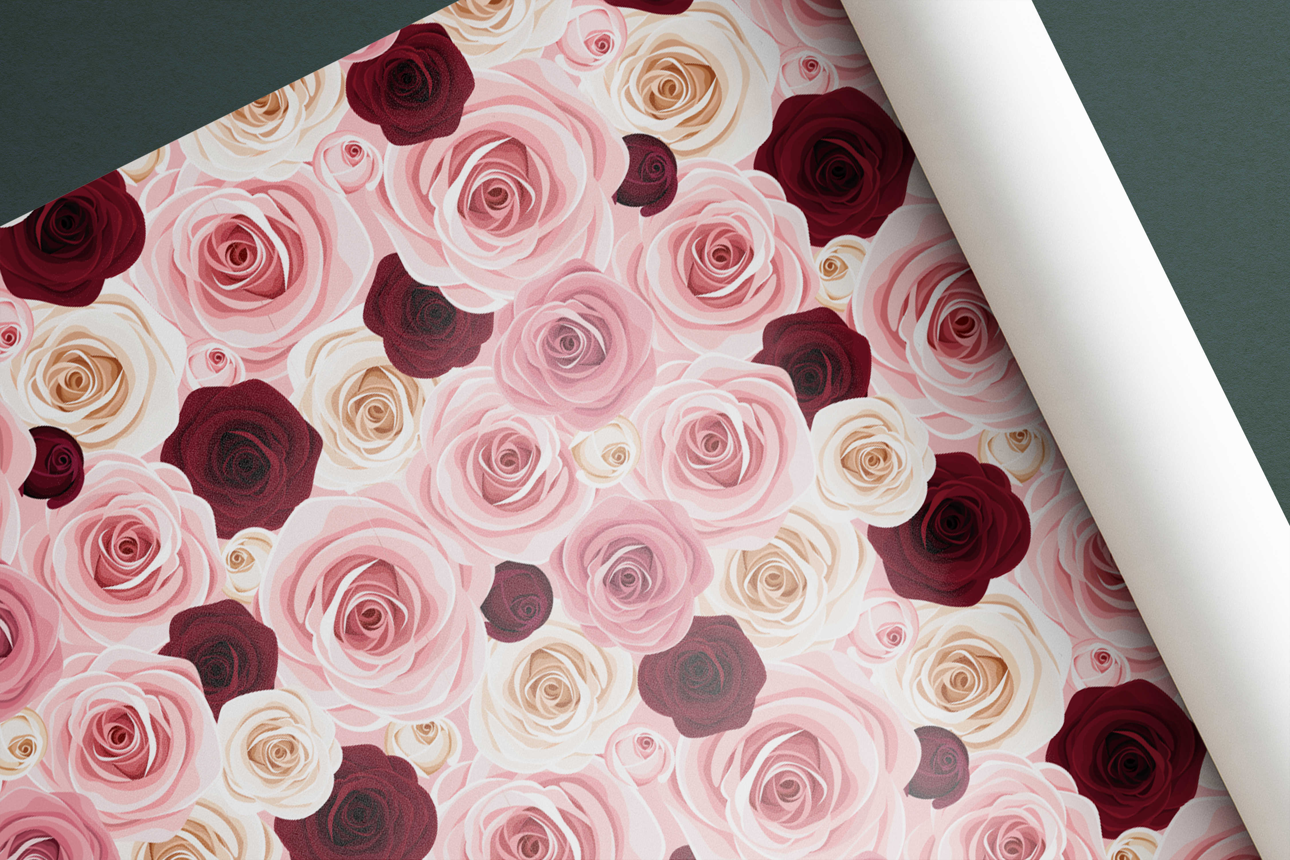 85262960 Упаковочная бумага «Розы для любимой» 100x70 см STLM-0060604 СИМФОНИЯ  - Вид №1