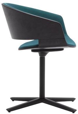 Andreu World Мягкое вращающееся кресло с 4-мя спицами Ronda So0465 - Вид №21