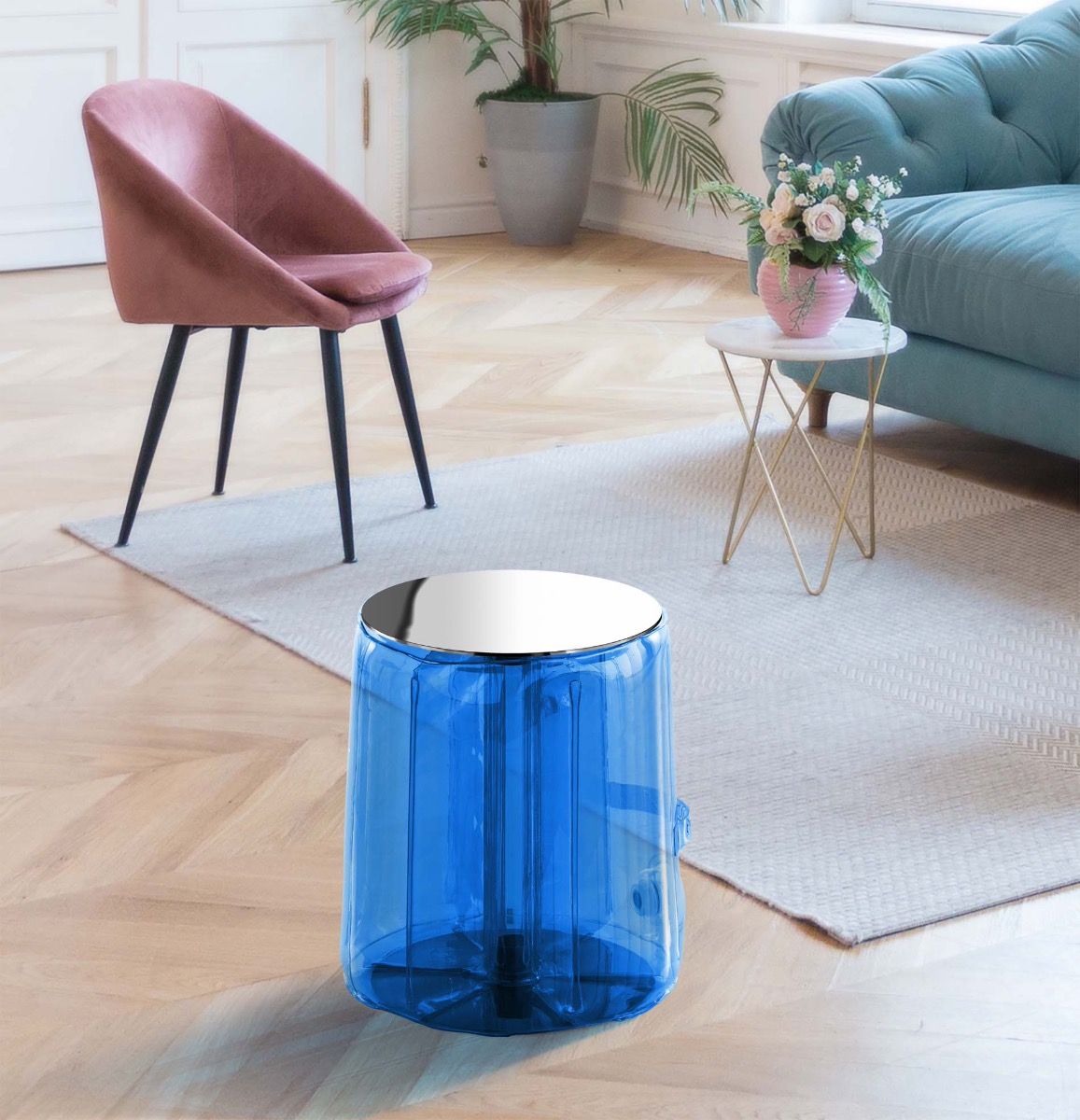 MOJOW HELLY INNOX табурет Синий TAHECIEKO19BC 