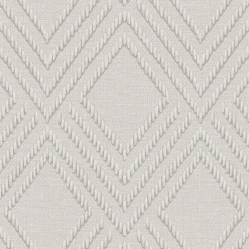 Обои флизелиновые Wallsecret Lana серые с геометрическим рисунком 89420063 STLM-1568467 - Вид №1