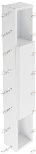 Ponte Giulio Навесной шкаф для ванной комнаты высокий из мдф Hug sun-id-1452490