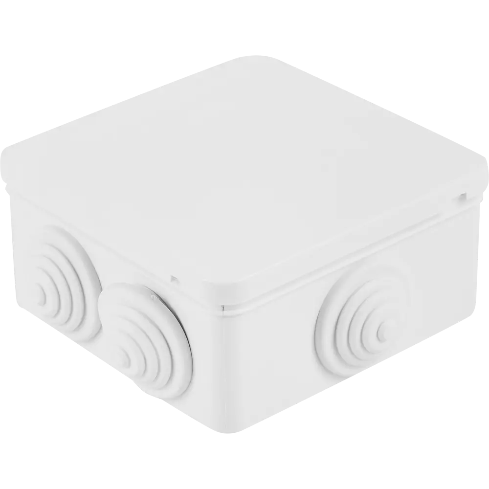 Распределительная коробка Lexman для электромонтажа 100x100x55 мм 88460776 STLM-1104608