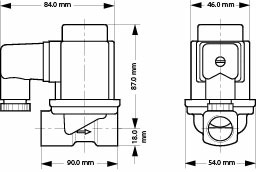 Danfoss EV251B — двухходовые электромагнитные клапаны с принудительным подъемом EV251B Клапан электромагнитный 032U538116  - Вид №20