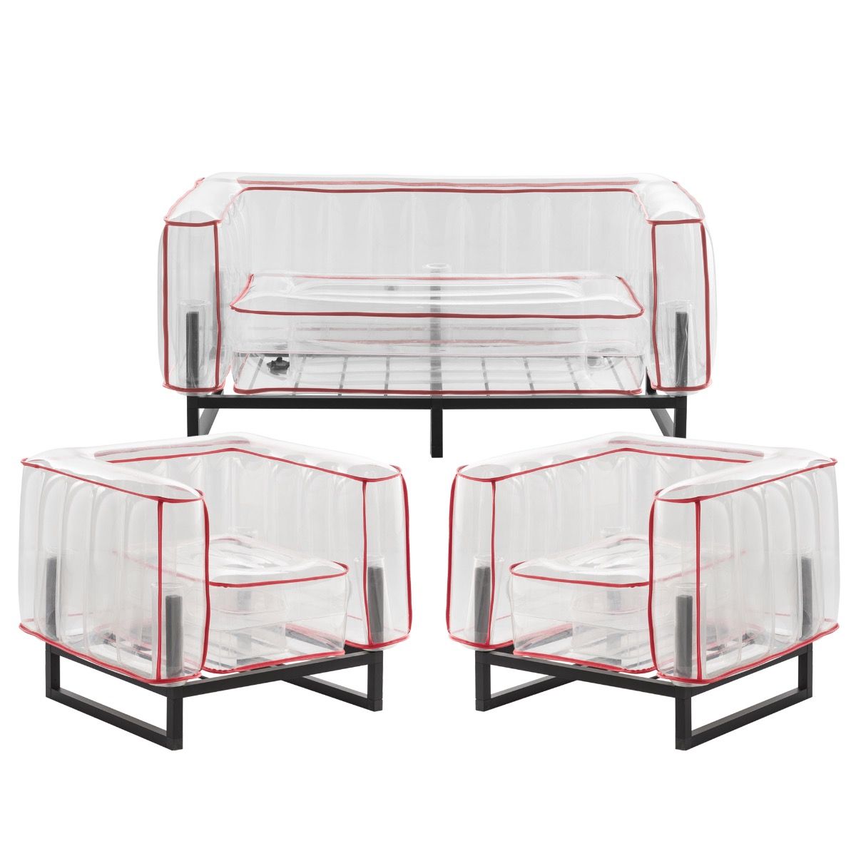 MOJOW Садовая мебель в стиле Yomi Красный SY2FYP021CYP02CN01TR