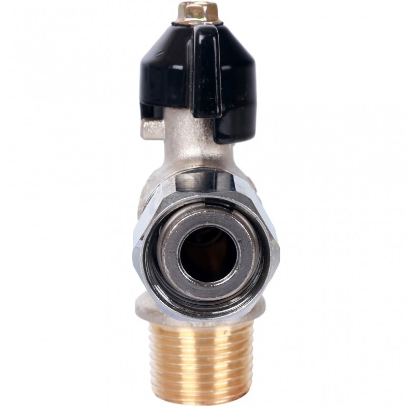 Кран шаровый STOUT ВН 1/2" угловой с накидной гайкой SVB0010000015 - Вид №2