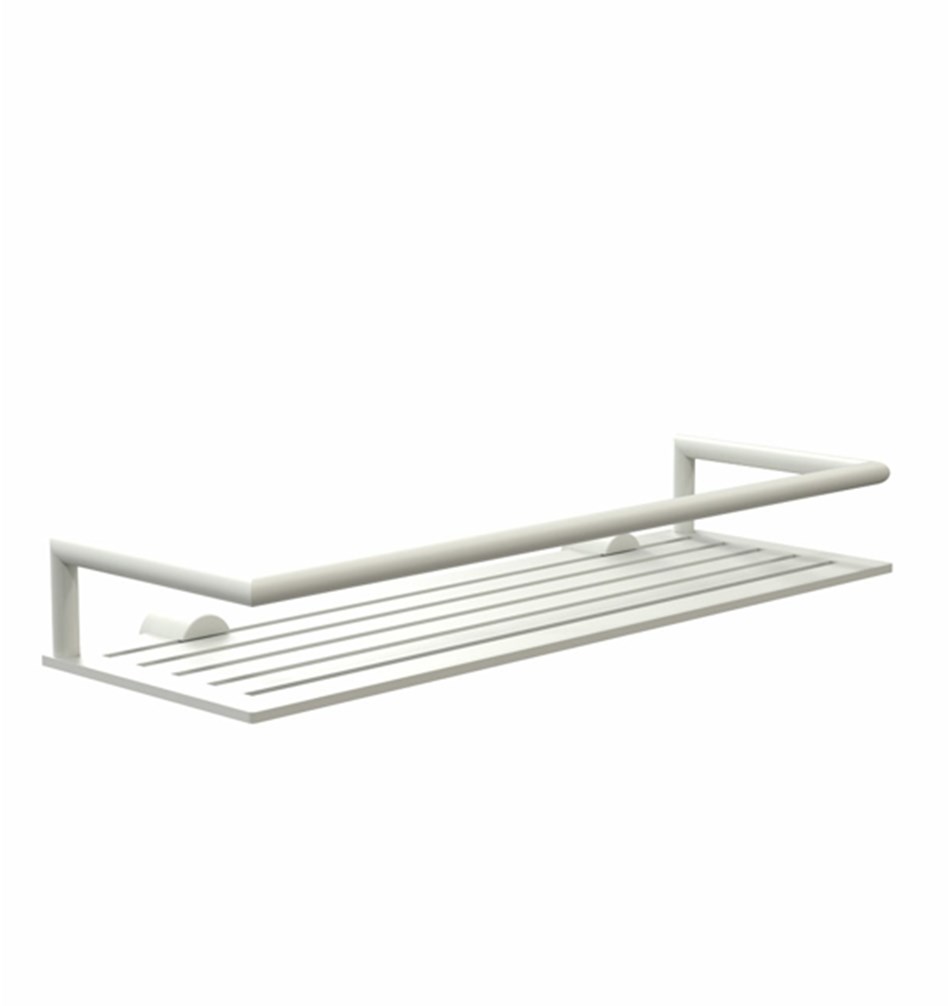 FROST Полка для душа 4, 36cm » белая Нержавеющая сталь Белый N1937-1-W 