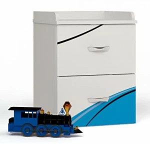 Тумба прикроватная ABC-KING La-Man голубой