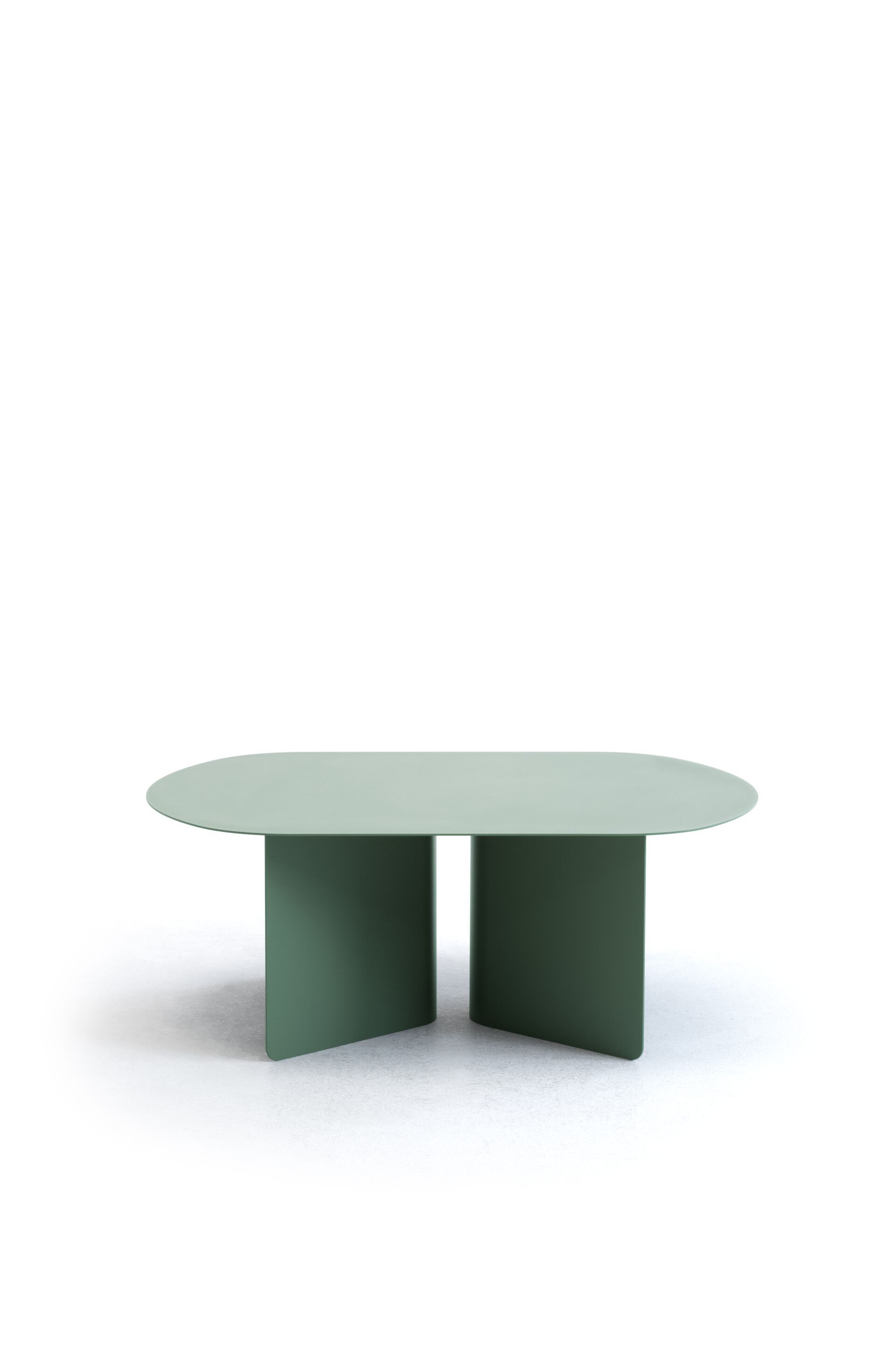 Металлический овальный журнальный столик Leyform SLIM ARCH-00055298 - Вид №11