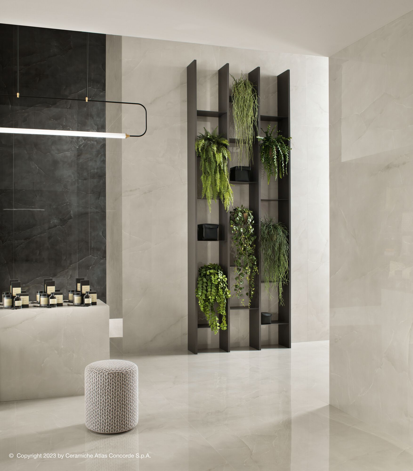 Напольное / керамогранит с эффектом оникса Atlas Concorde Marvel Onyx ARCH-00100320 - Вид №3