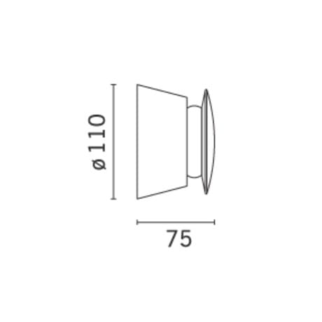 Заливка формы алюминия Сид напольный прожектор iGuzzini ARCH-00014612 - Вид №2