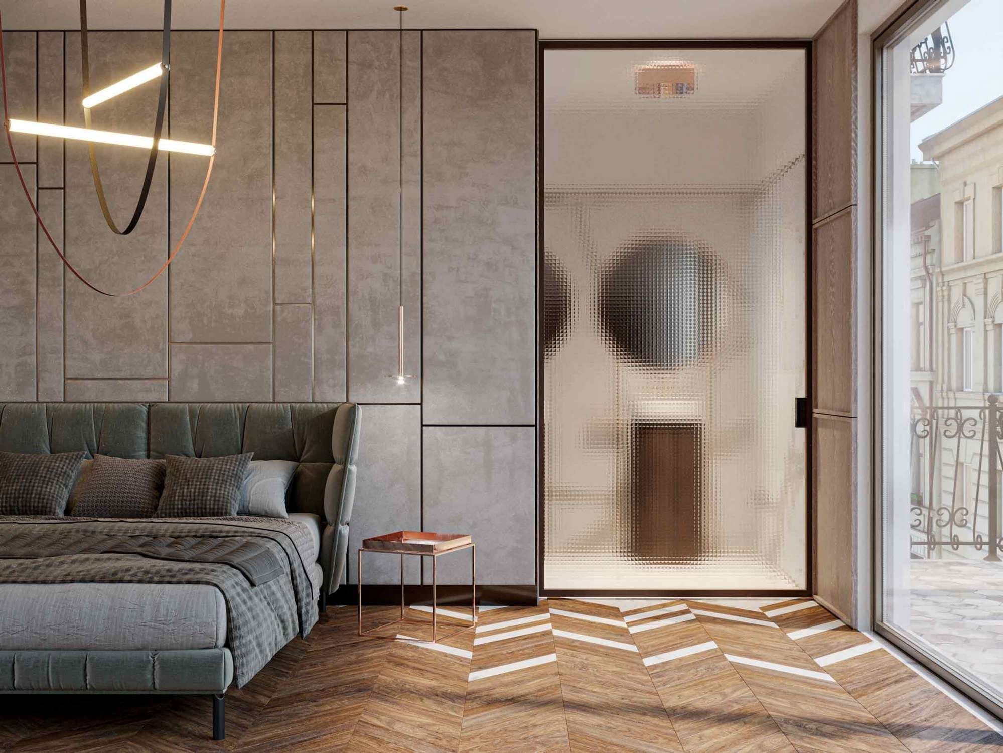 Деревянные и стеклянные двери Carminati Skyline System ARCH-00041984 - Вид №7