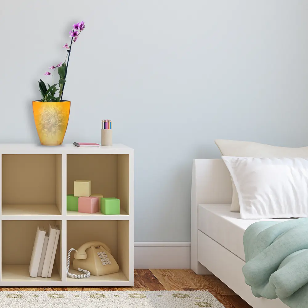 Кашпо цветочное для орхидей ø14.5 см, 1.4 л, пластик, медовое Santreyd STLM-2088293 - Вид №1